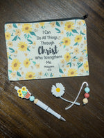 Faith-Based Bag Bundles: Scripture Bag, Pen, Keychain, and More