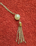 Kiss Pearl Necklace