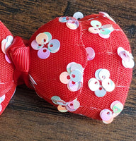 Saba Red Puffy Baby Bow