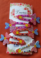 Antia Colorful Hearts Girl Hair Clips