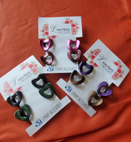 Helga Small Heart Hair Clips