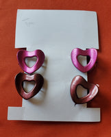 Helga Small Heart Hair Clips