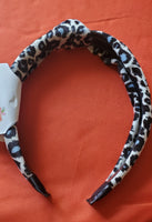 Dacia Fleece Cheetah Print Headband