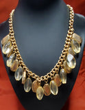 Gabriel Gold with Yellow Beads Necklace