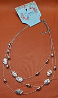 Esteban Layered Gold and Silver Necklace