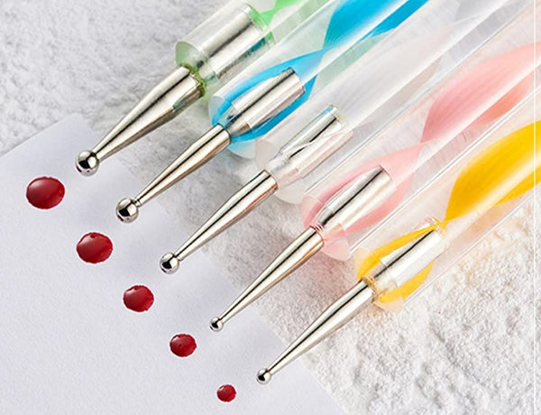 Adoro Dual End Plastic Nail Dotting Tools