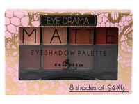 Matte Natural - Eye Drama 8 Color Matte Palette