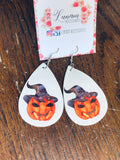 Winnie Witch Pumpkin Earrings