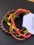 Natasha Multi Color Set of Bracelets