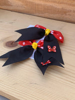 London Minnie Mouse Inspired Bow Set