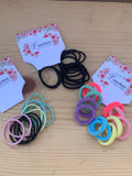 Lorraine Girls Elastics Hair bands Black Colorful