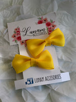 Paola Yellow Piggie Set Bow