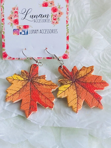 Sol Leaf Earrings