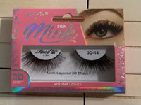 Silk Mink Eyelashed | Volume Lashes | Mink Lashes | 3D Effect Lashes