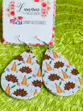 Elga Pumkin Earrings