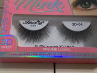 Silk Mink Eyelashed | Volume Lashes | Mink Lashes | 3D Effect Lashes