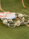 Manuela Set of 2 bracelets Silver and White Imitation Pearls