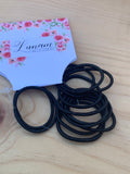 Lorraine Girls Elastics Hair bands Black Colorful