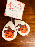 Winnie Witch Pumpkin Earrings