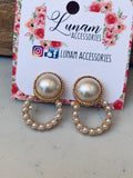 Alice Imitation Pearl Earrings