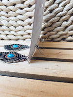 Alaina Feather Earrings