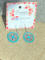 Palm will highlight your charm in every reunion with these mandala earrings