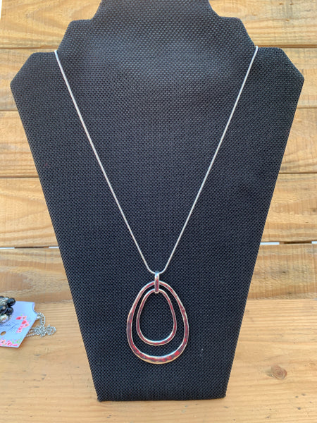 Andrea Silver Long Necklace