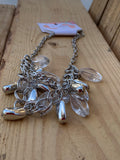 Larissa Silver and Clear Beads Necklace